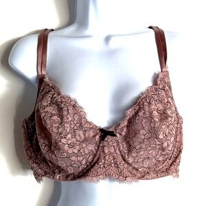 Cacique Taupe Lace Bra 40ddd 40f